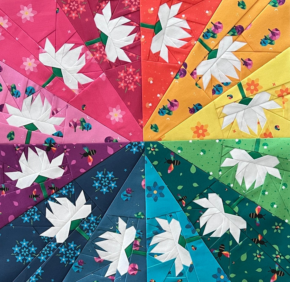 Blissful Paper Pieced Pattern