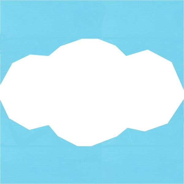 Little Cloud Paper Pieced Pattern