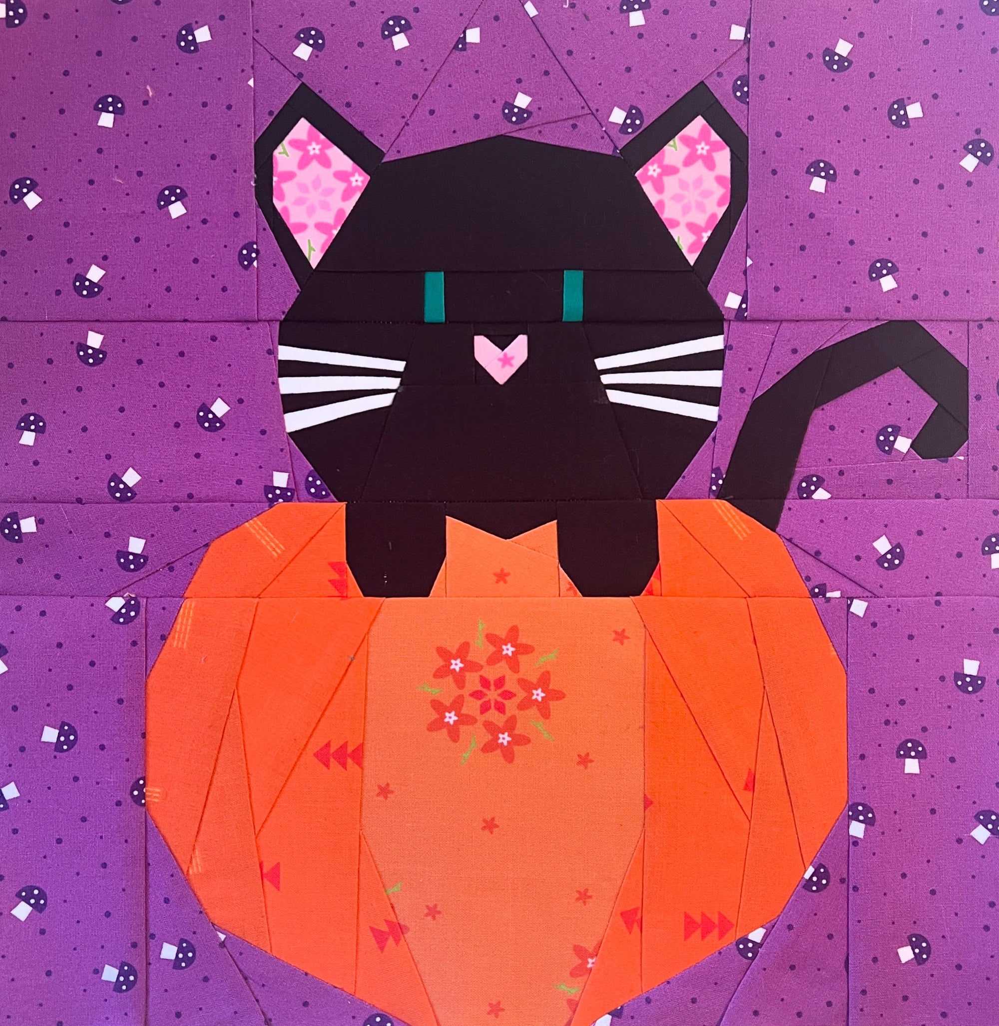 Trick or Treat Paper Pieced Pattern