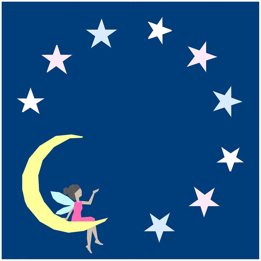 Fairy Moon Paper Pieced Pattern