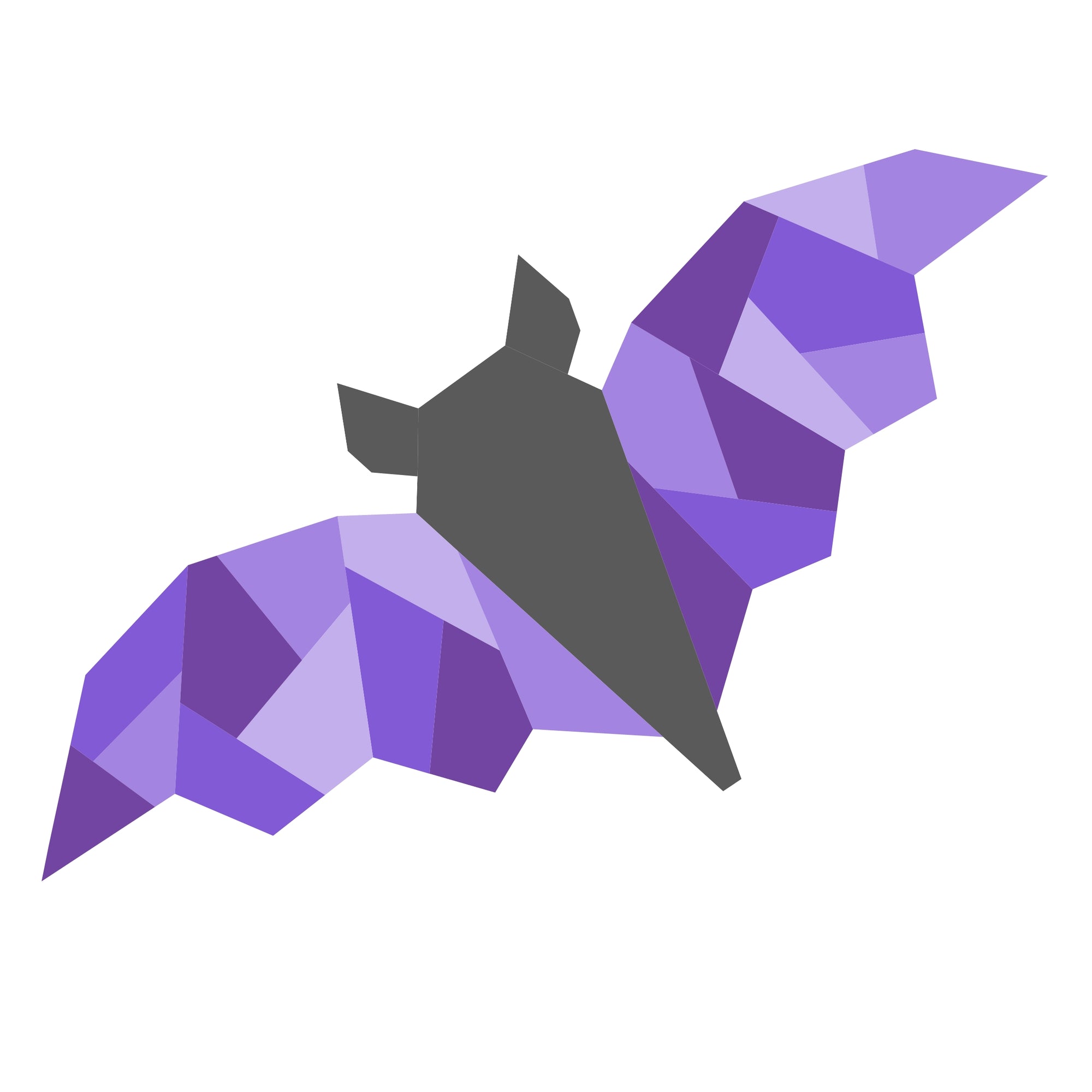 Geometric Bat Paper Pieced Pattern