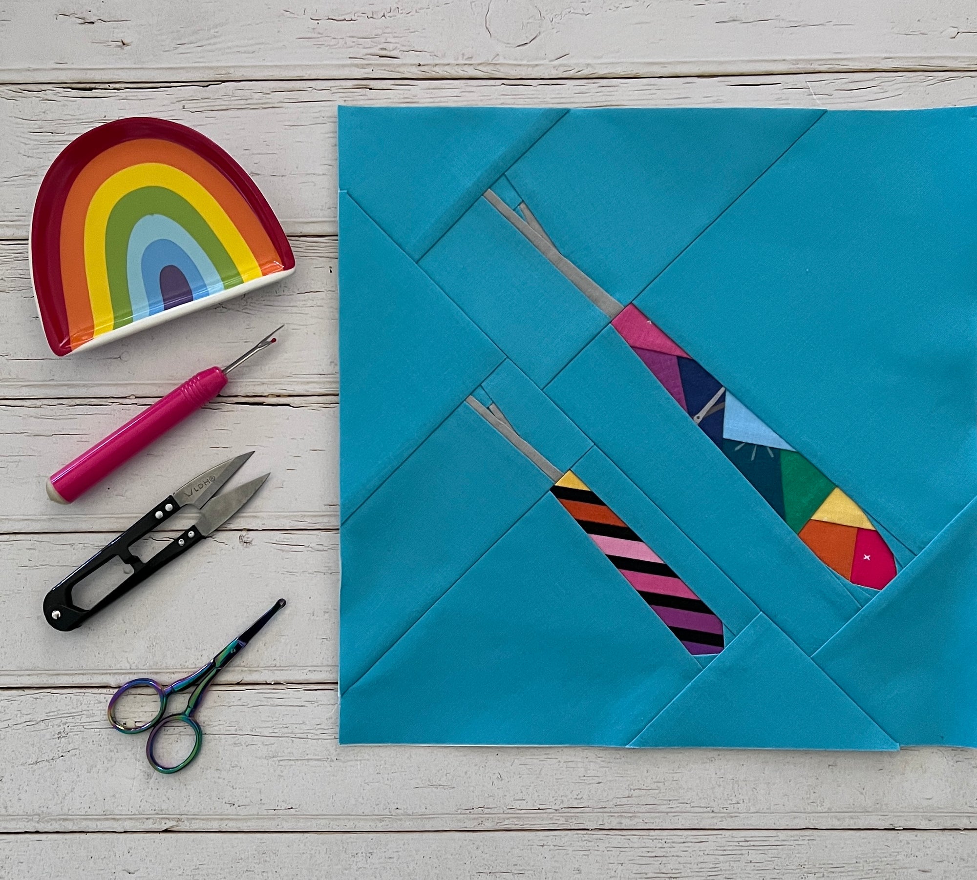 Seam Rippers Pieced Pattern