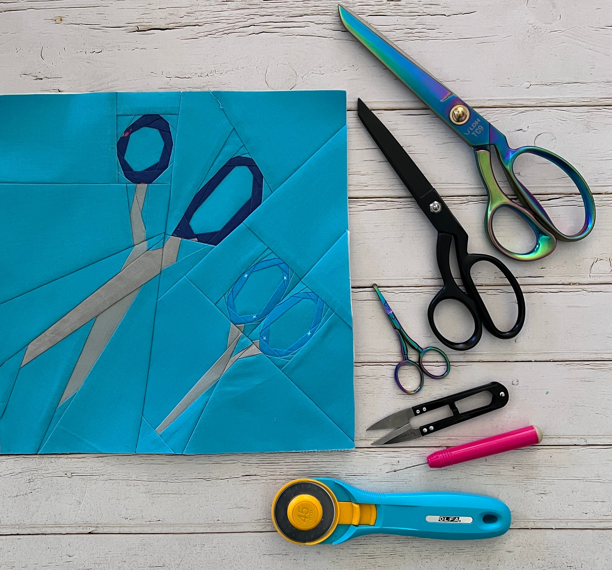 Snip Snip Pieced Pattern