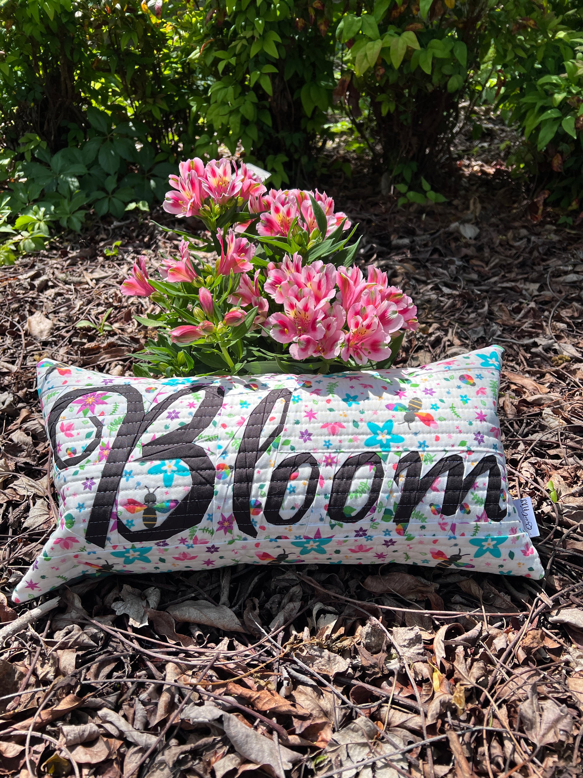 Bloom in Script Paper Pieced Pattern