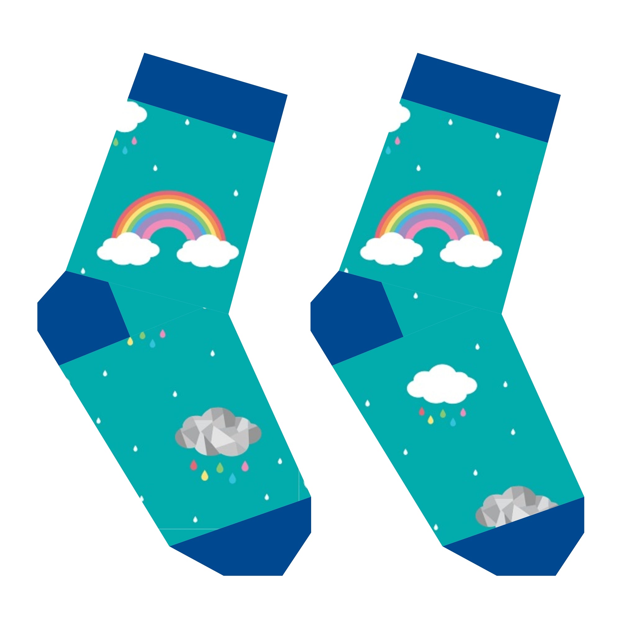 Silly Socks Pattern in Multiple Sizes