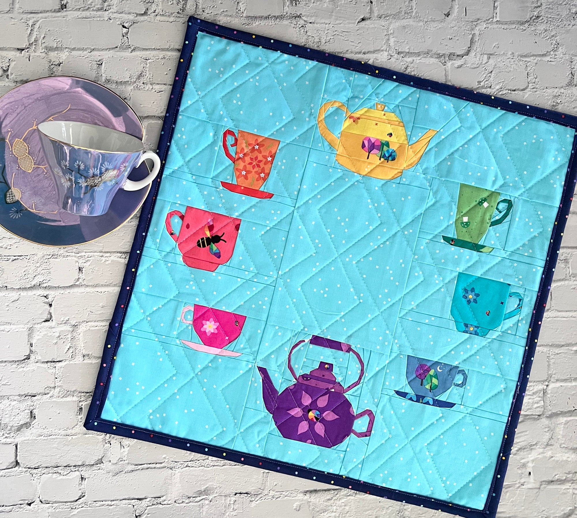 Tea Time Paper Pieced Pattern