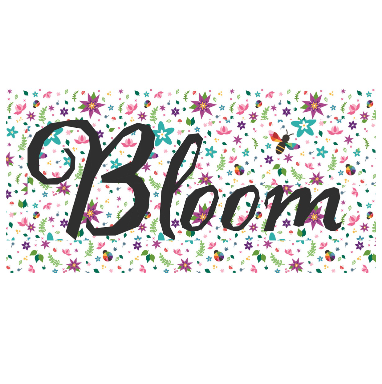 Bloom in Script Paper Pieced Pattern