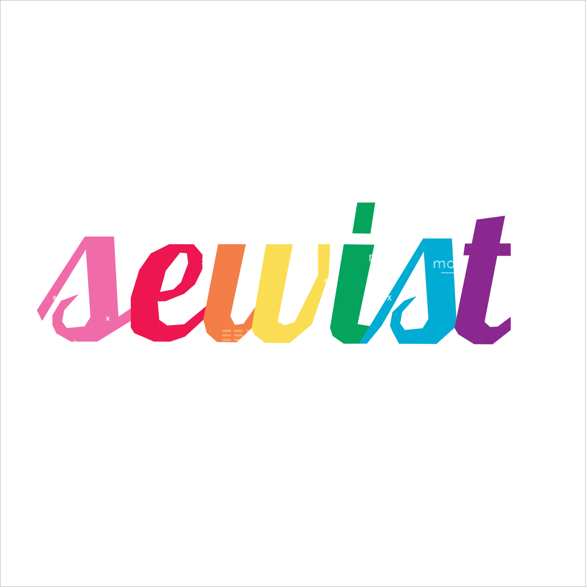 sewist in script paper pieced pattern